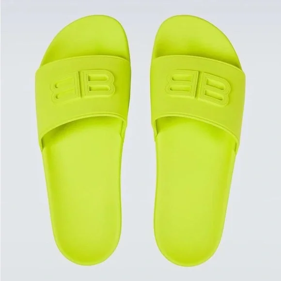 ? balenciaga bb pool slide 0400018142484_DARKMINKGREYBROW  main image 3